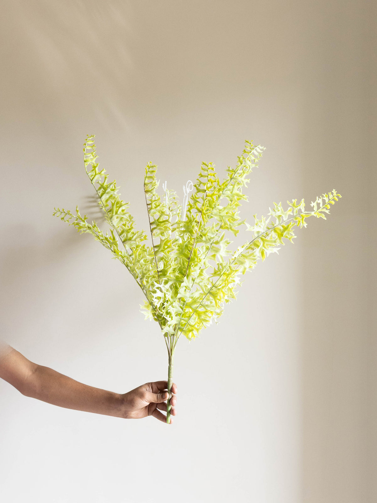 Artificial Wild Spiral Fern Plant 2.2ft