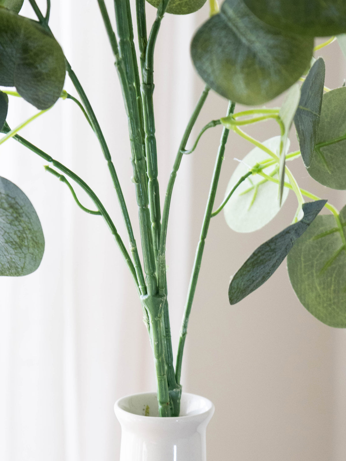 Artificial Eucalyptus Leaf Stem 85cm