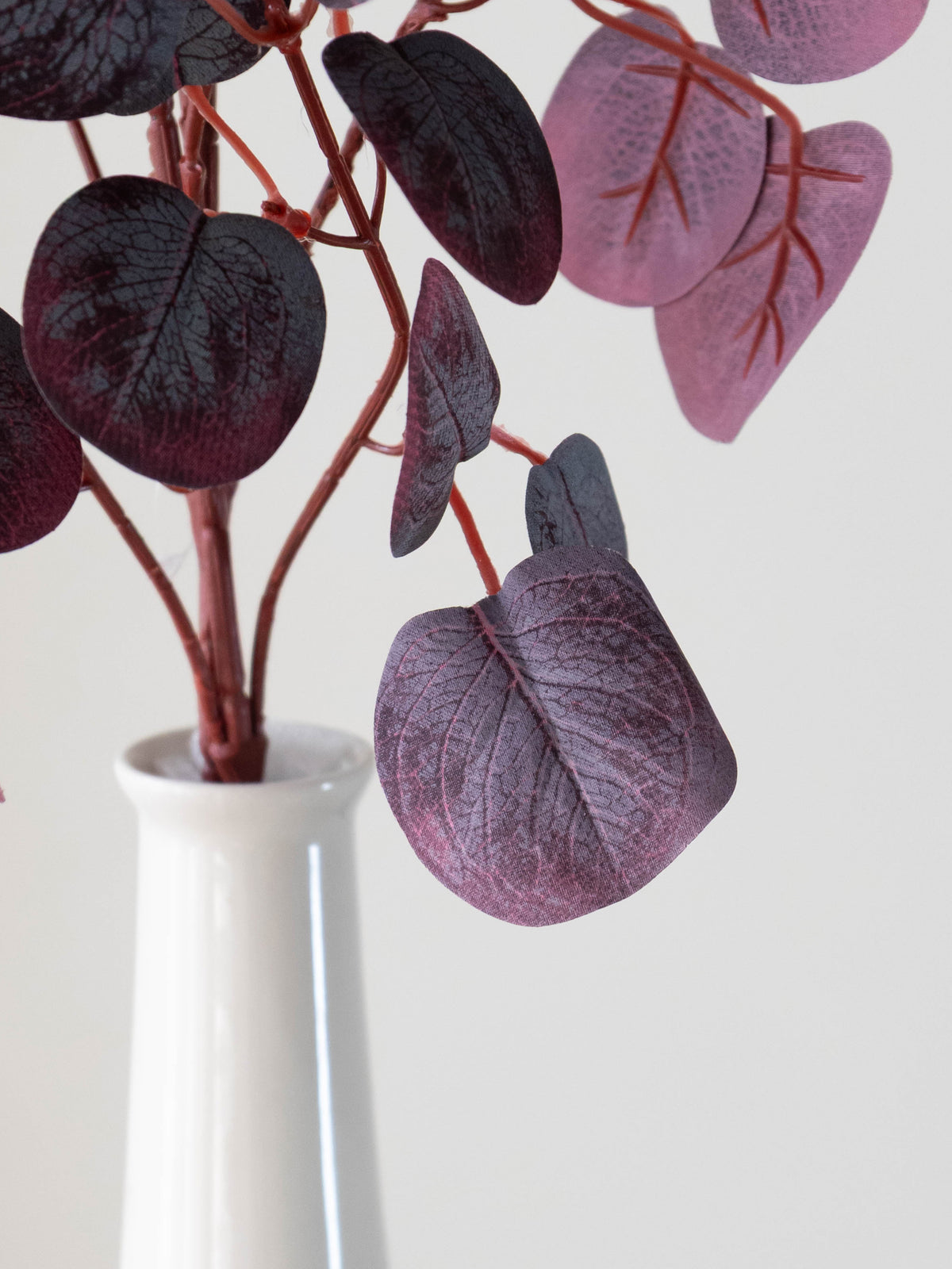 Artificial Red Eucalyptus Stem 85cm