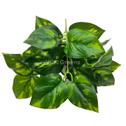 Artificial Money Plant Leaves Bunches 33cm (Set of 3pc)