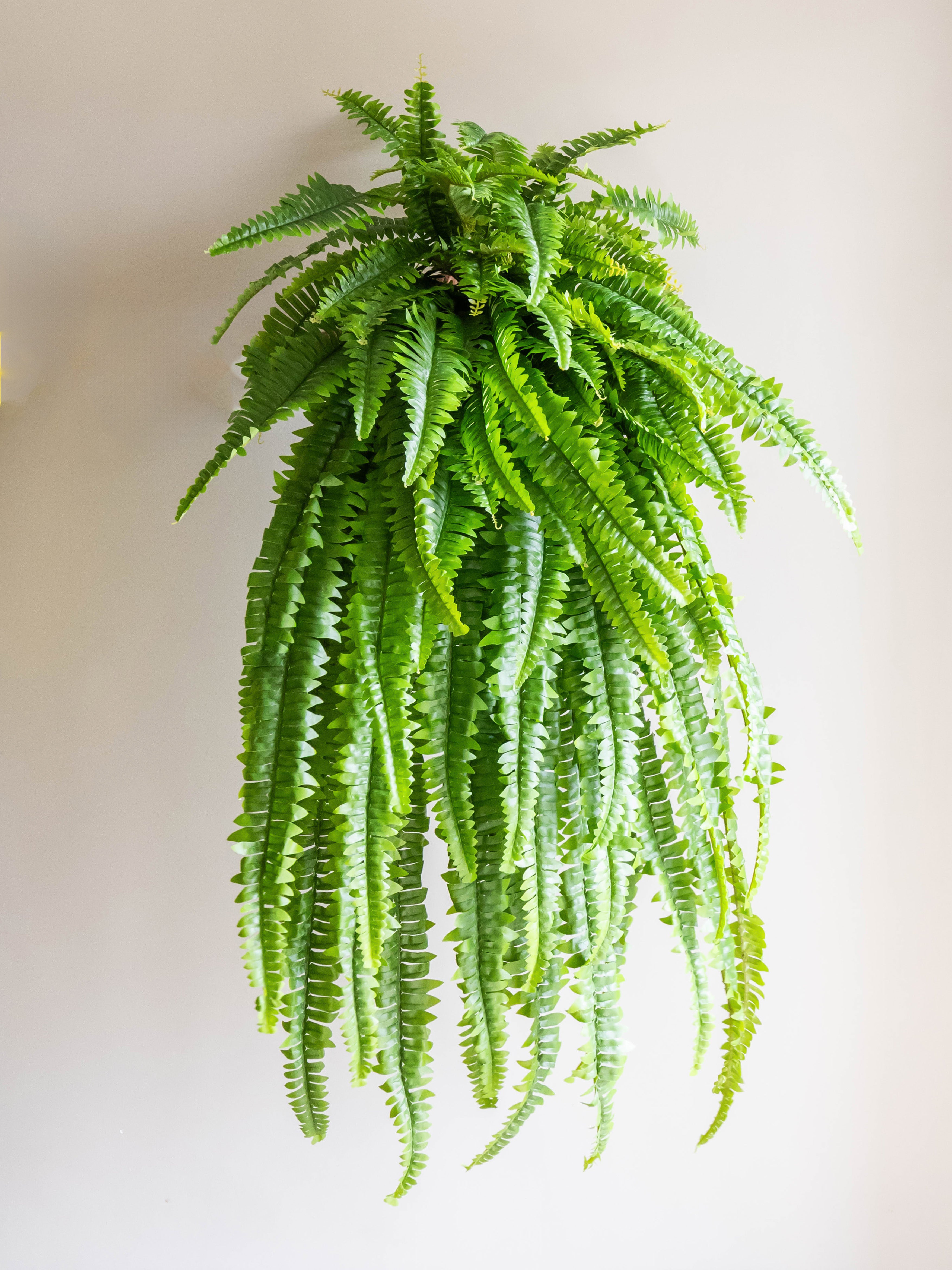 Artificial Boston Fern Hanging Plant 4.3ft