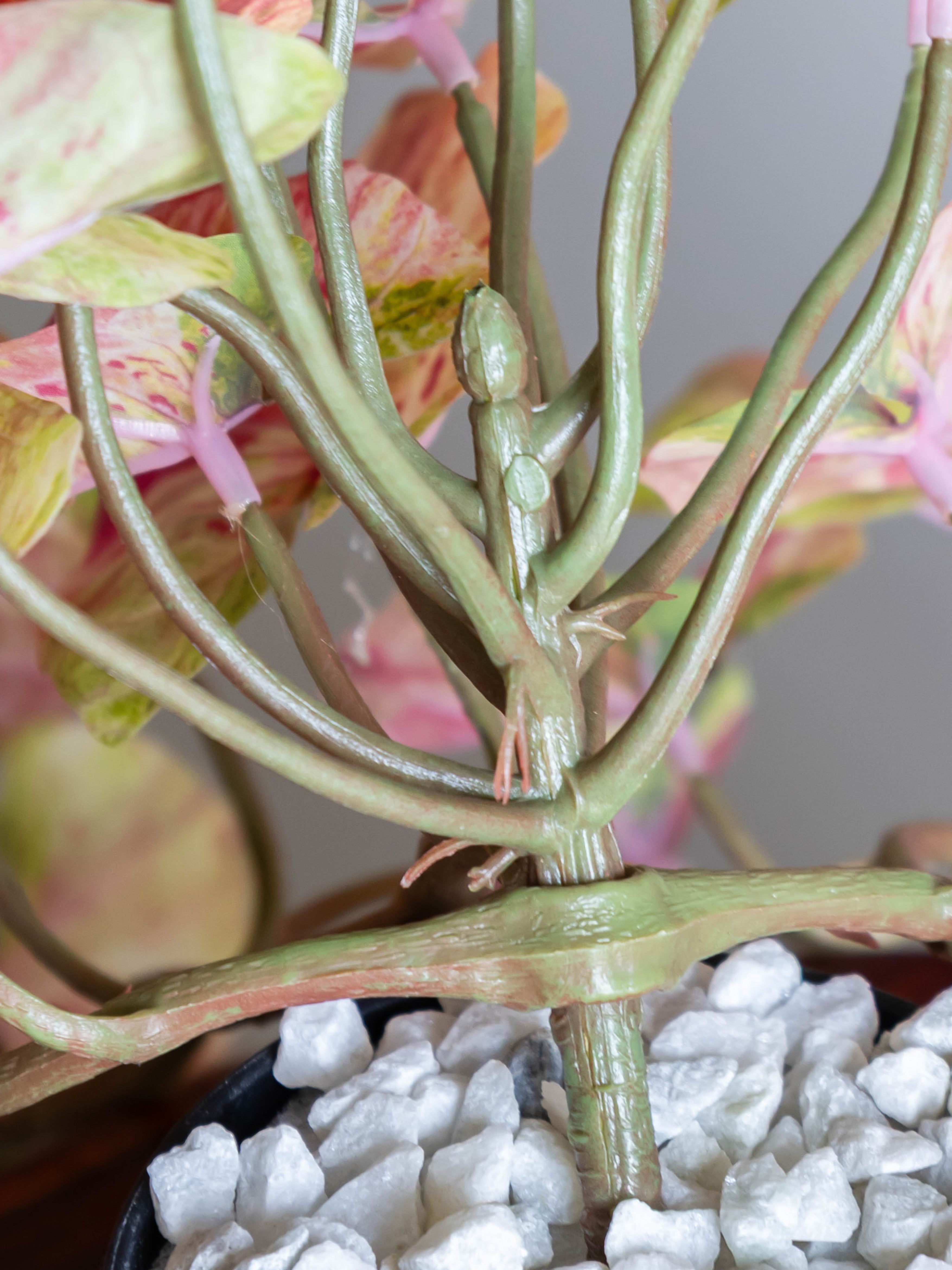 Artificial Pink Caladium Creeper 50cm