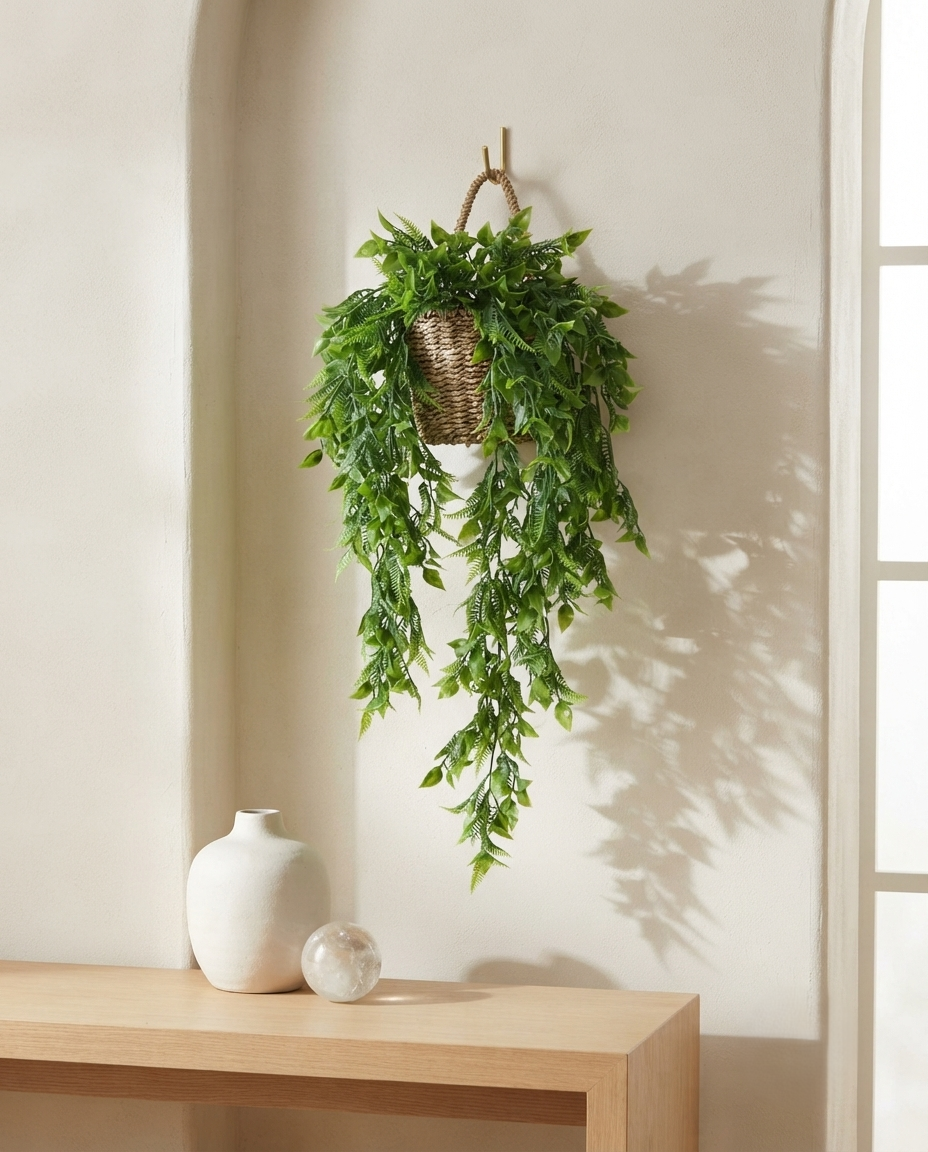 Artificial Mixed Leaf Hanging Creeper 76cm