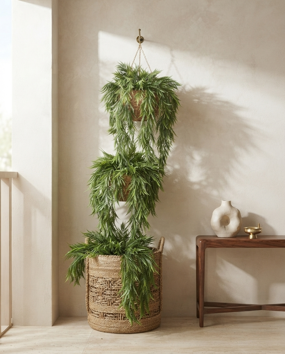 Artificial Lush Hanging Creeper 76cm