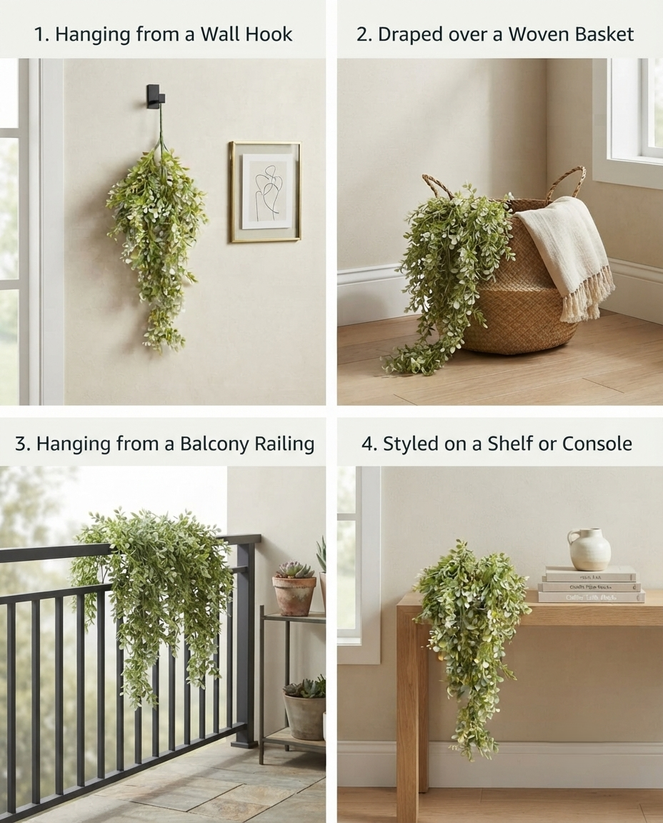 Artificial Mini Leaf Creeper 76cm