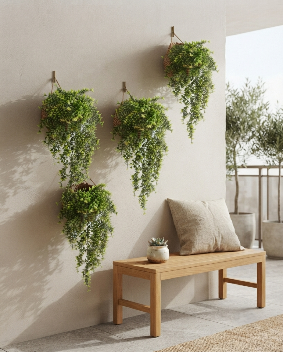 Artificial Greenfall Hanging Creeper 76cm