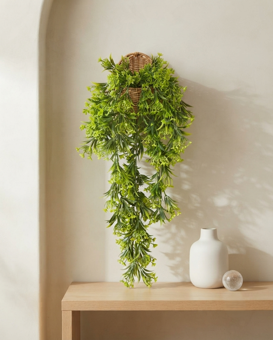 Artificial Green Hanging Creeper 76cm