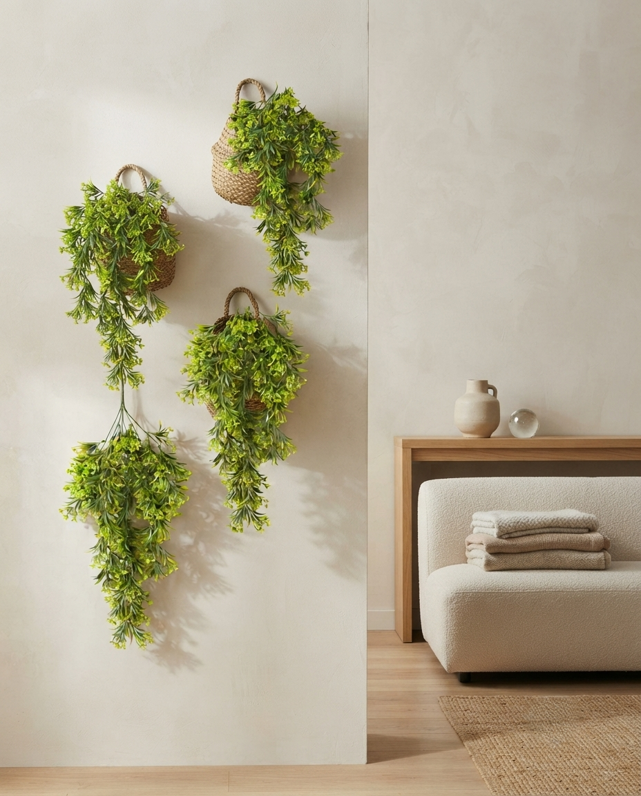 Artificial Green Hanging Creeper 76cm