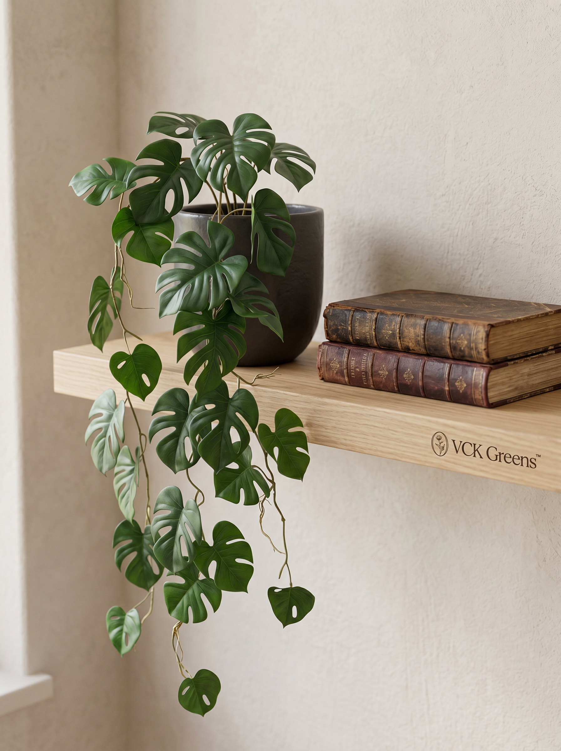 Artificial Mini Split Philodendron Hanging Vine 4ft
