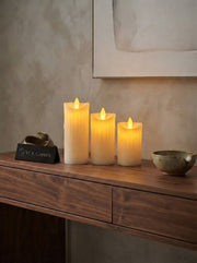 Aurelia Glow LED Candle Trio