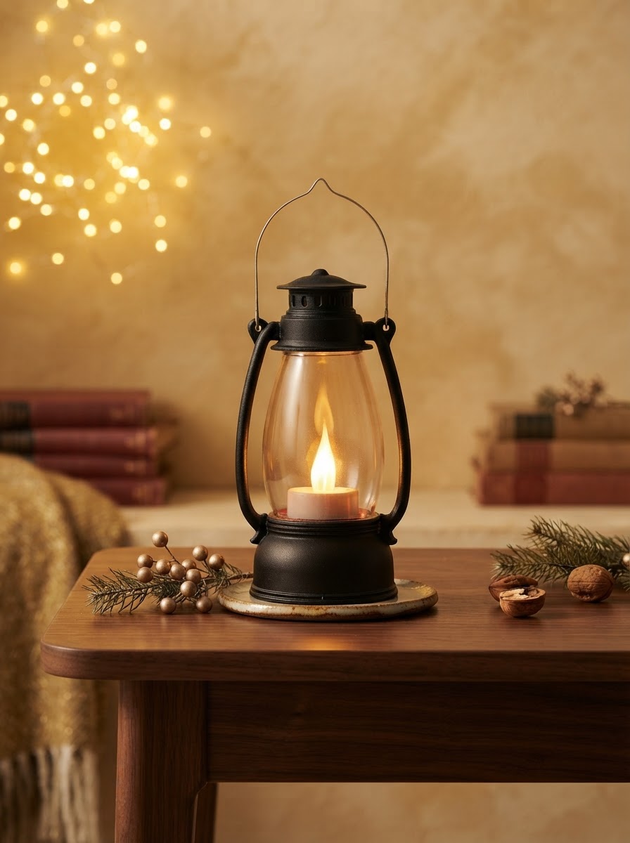 Vintage Glow LED Lantern (Set of 2)