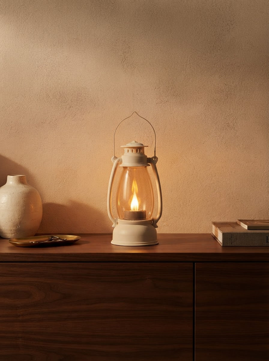 Vintage Glow LED Lantern (Set of 2)
