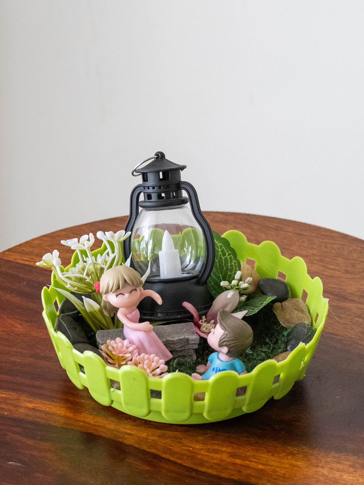 Lantern Glow Fairy Garden
