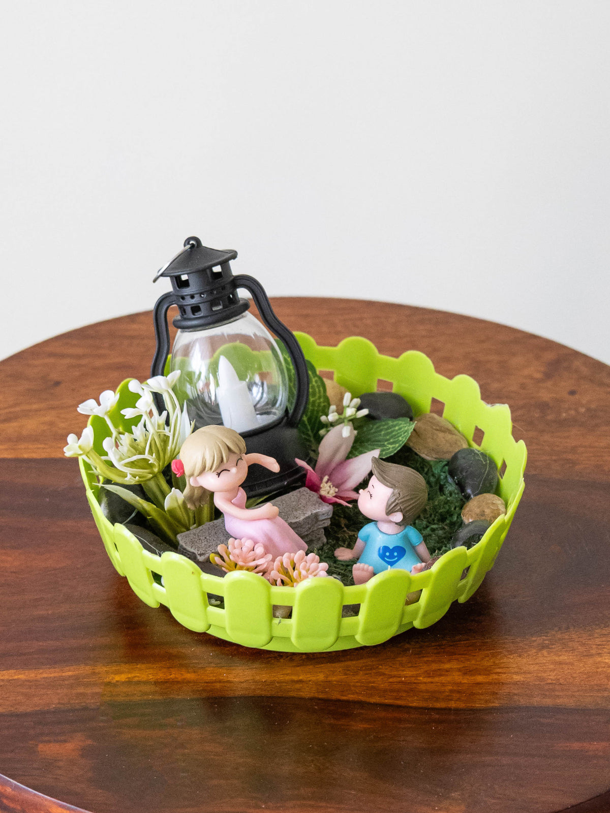 Lantern Glow Fairy Garden