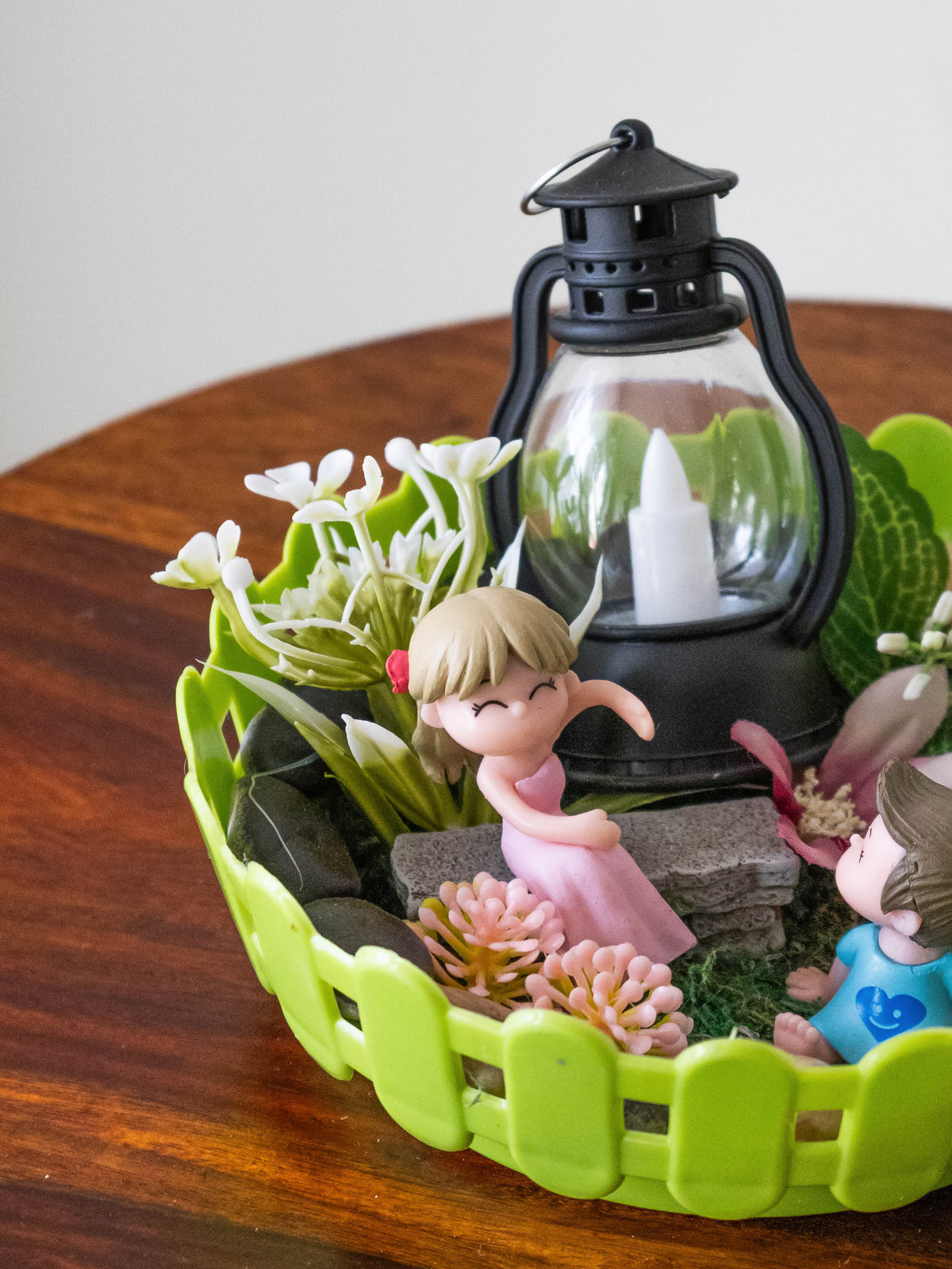 Lantern Glow Fairy Garden
