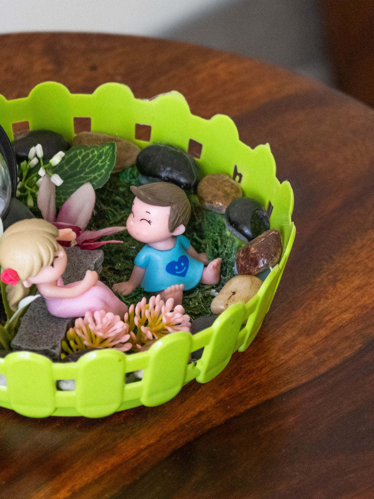 Lantern Glow Fairy Garden