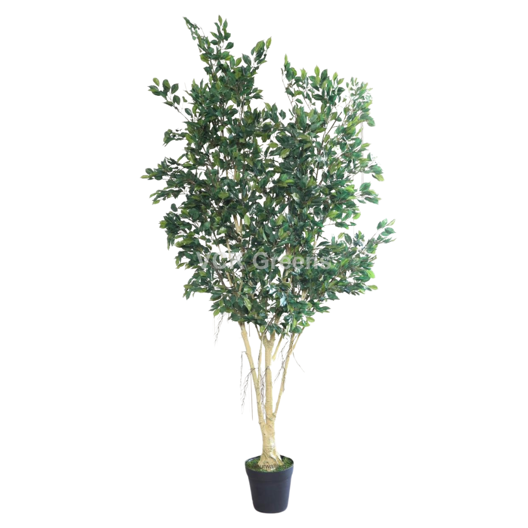 Artificial Tall Ficus Tree 8.3ft With Pot