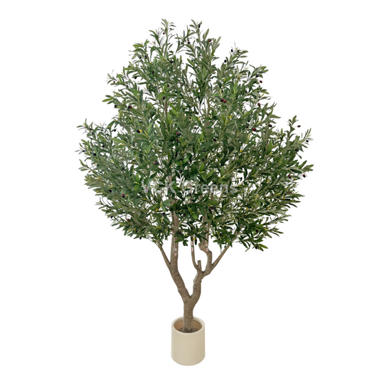 Artificial Olive Tree 8.3ft With Black Pot