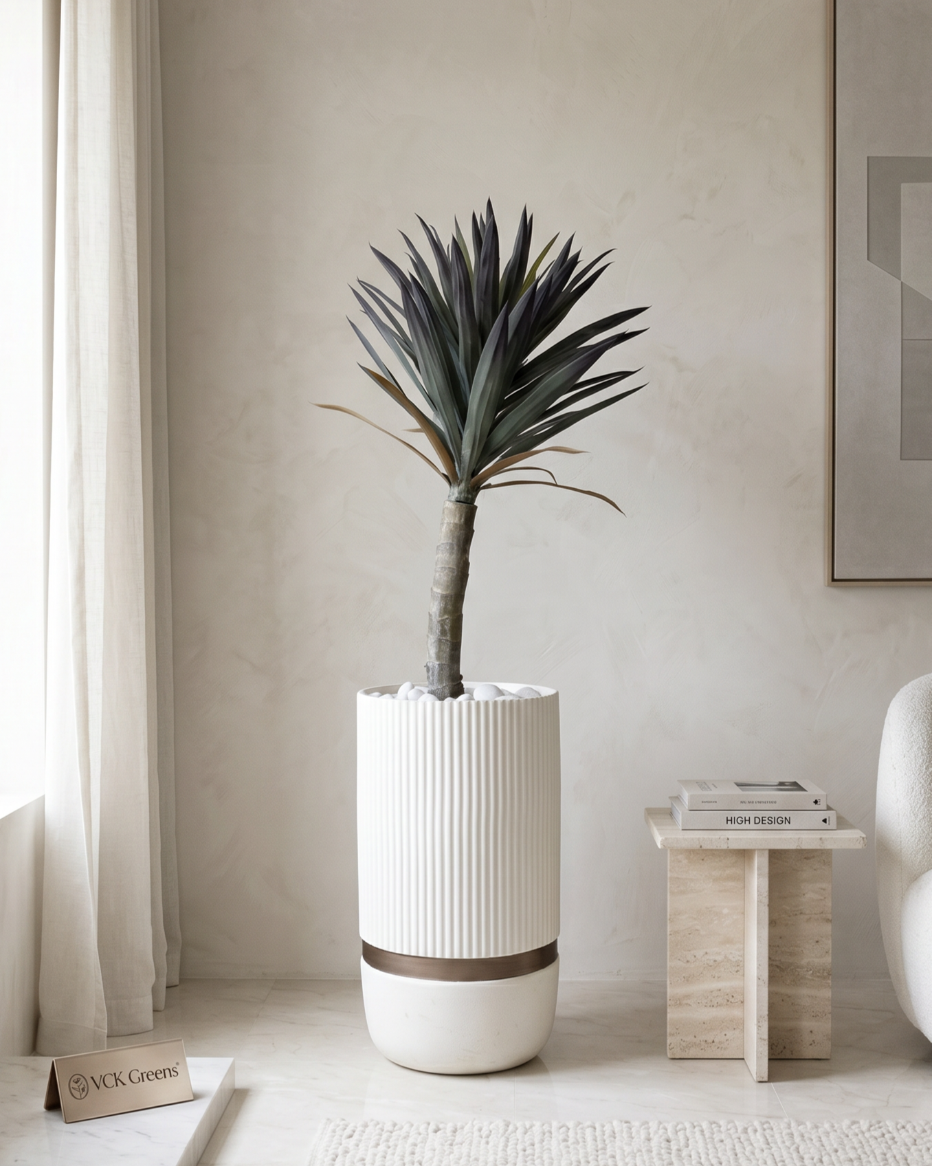 Artificial Yucca Real Touch Plant 3ft