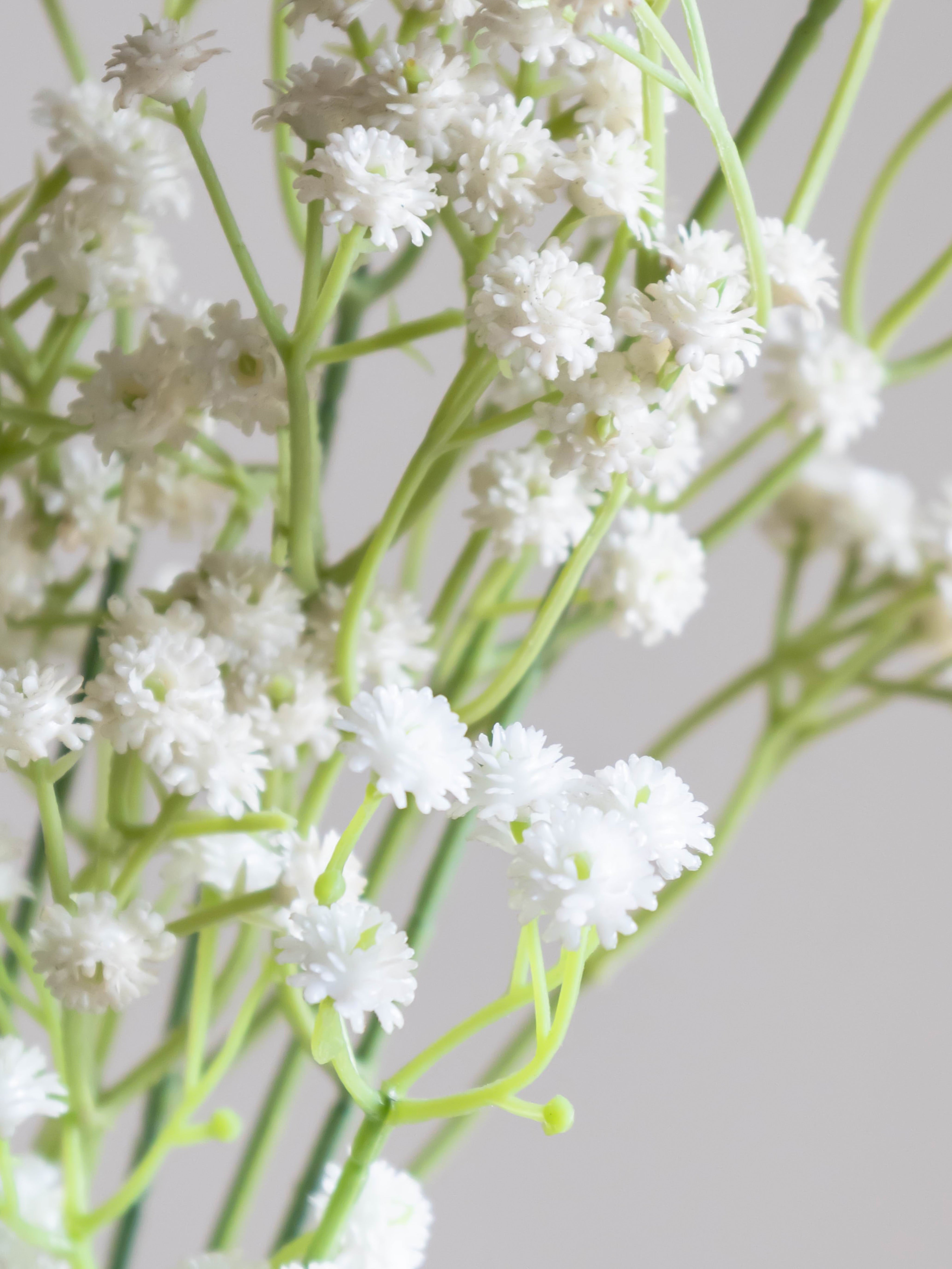 Artificial Gypsophila Flower Stick 52cm (Set of 5)