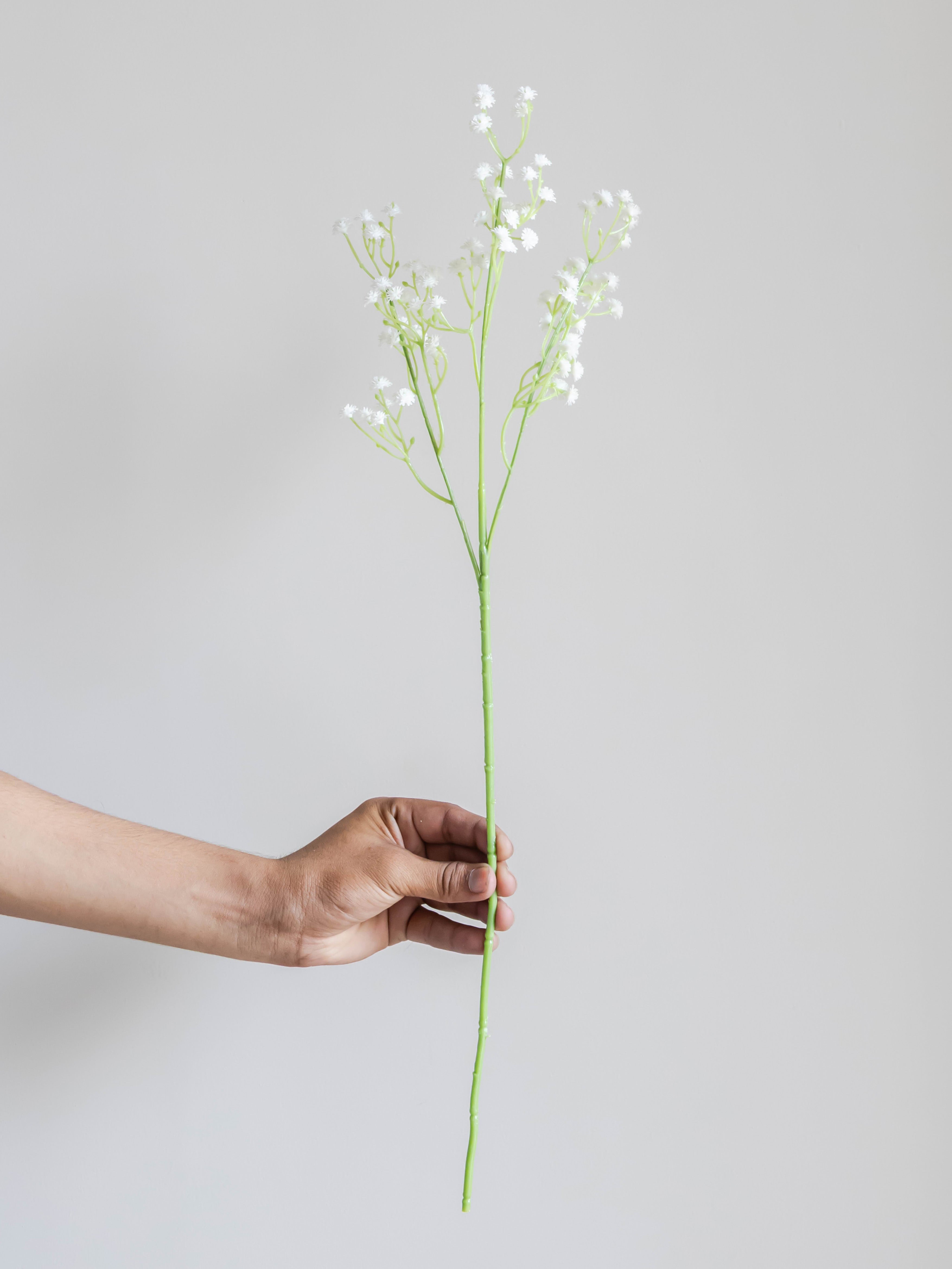 Artificial Gypsophila Flower Stick 52cm (Set of 5)