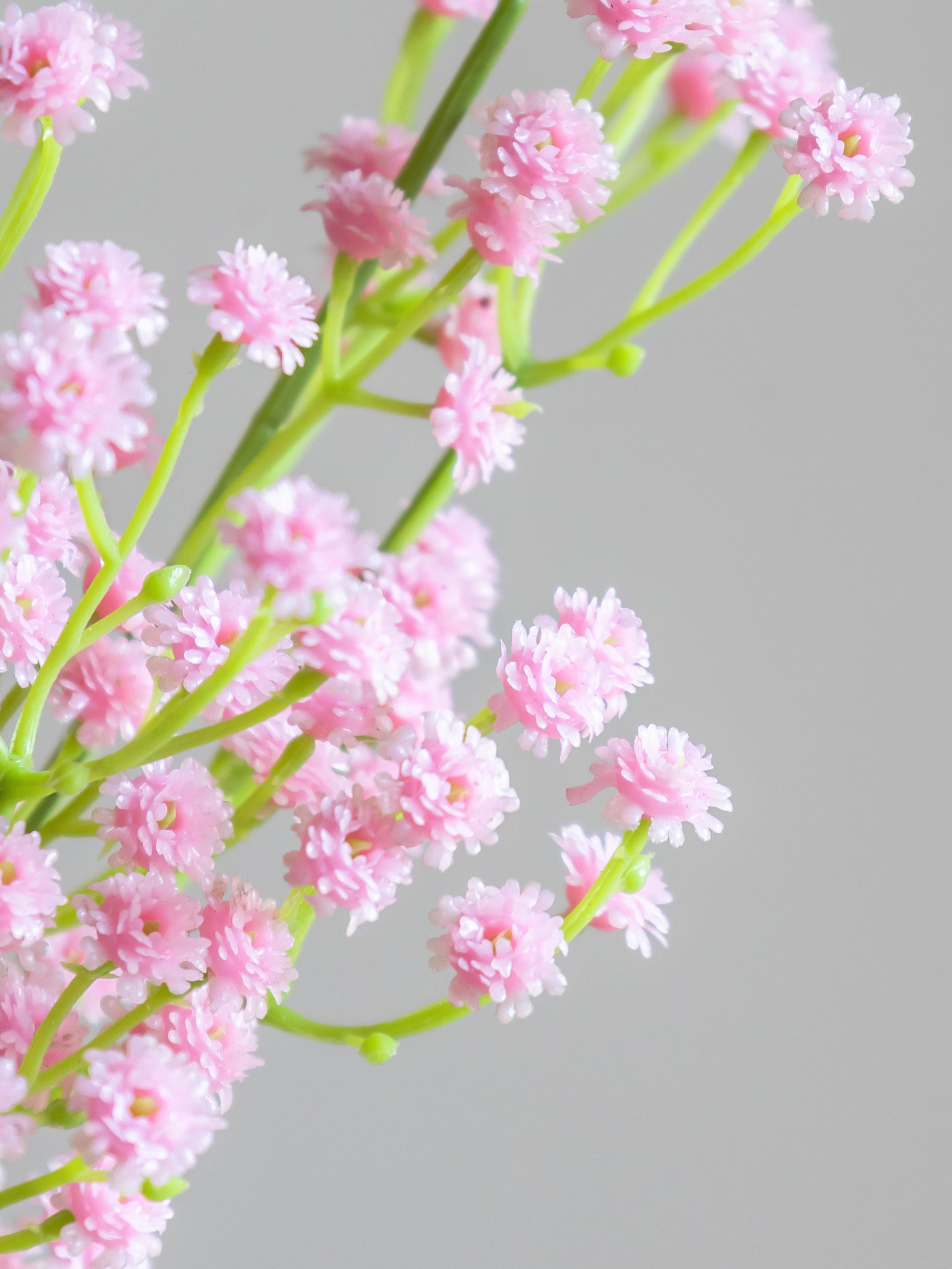 Artificial Gypsophila Flower Stick 52cm (Set of 5)