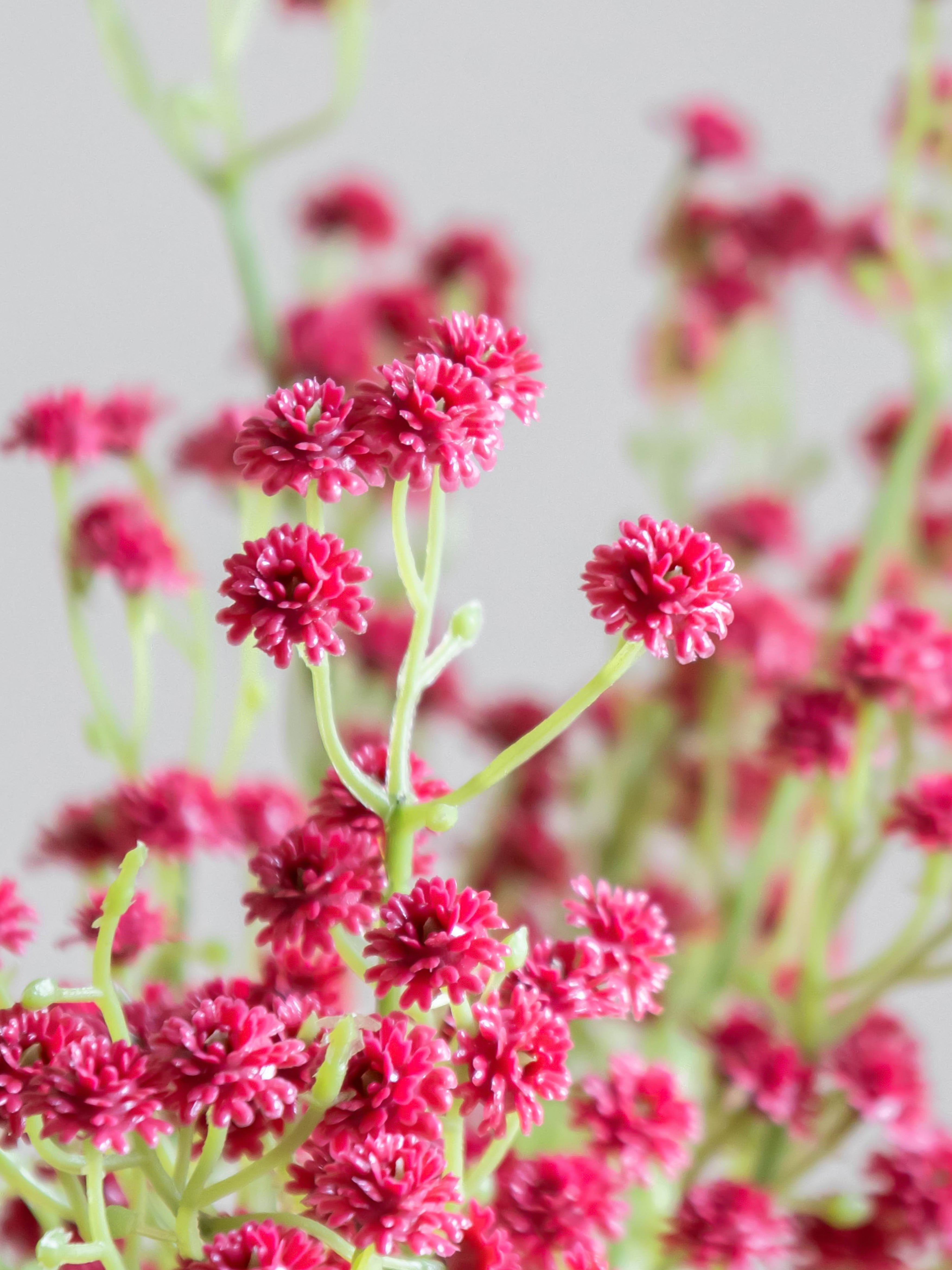 Artificial Gypsophila Flower Stick 52cm (Set of 5)