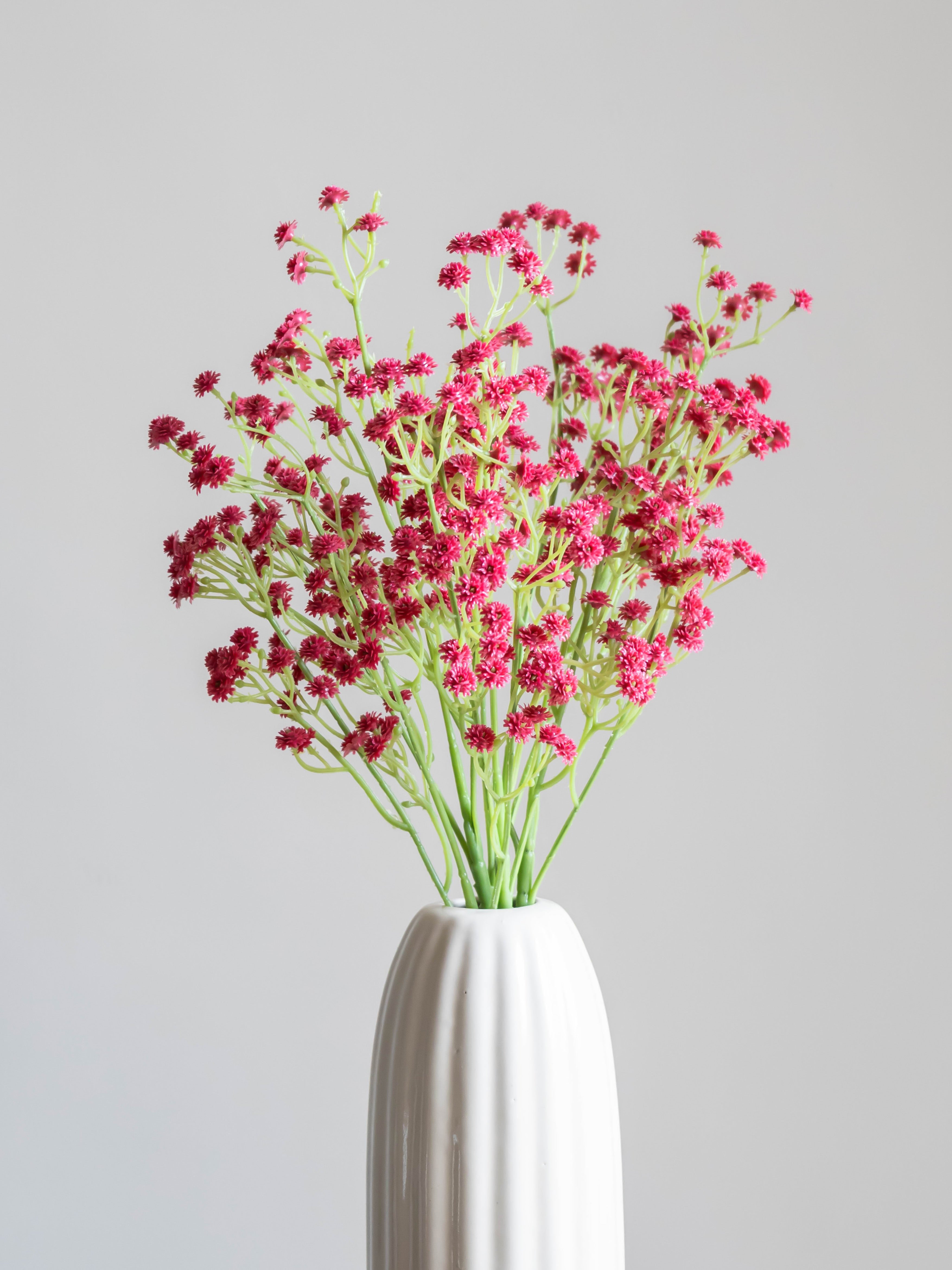 Artificial Gypsophila Flower Stick 52cm (Set of 5)