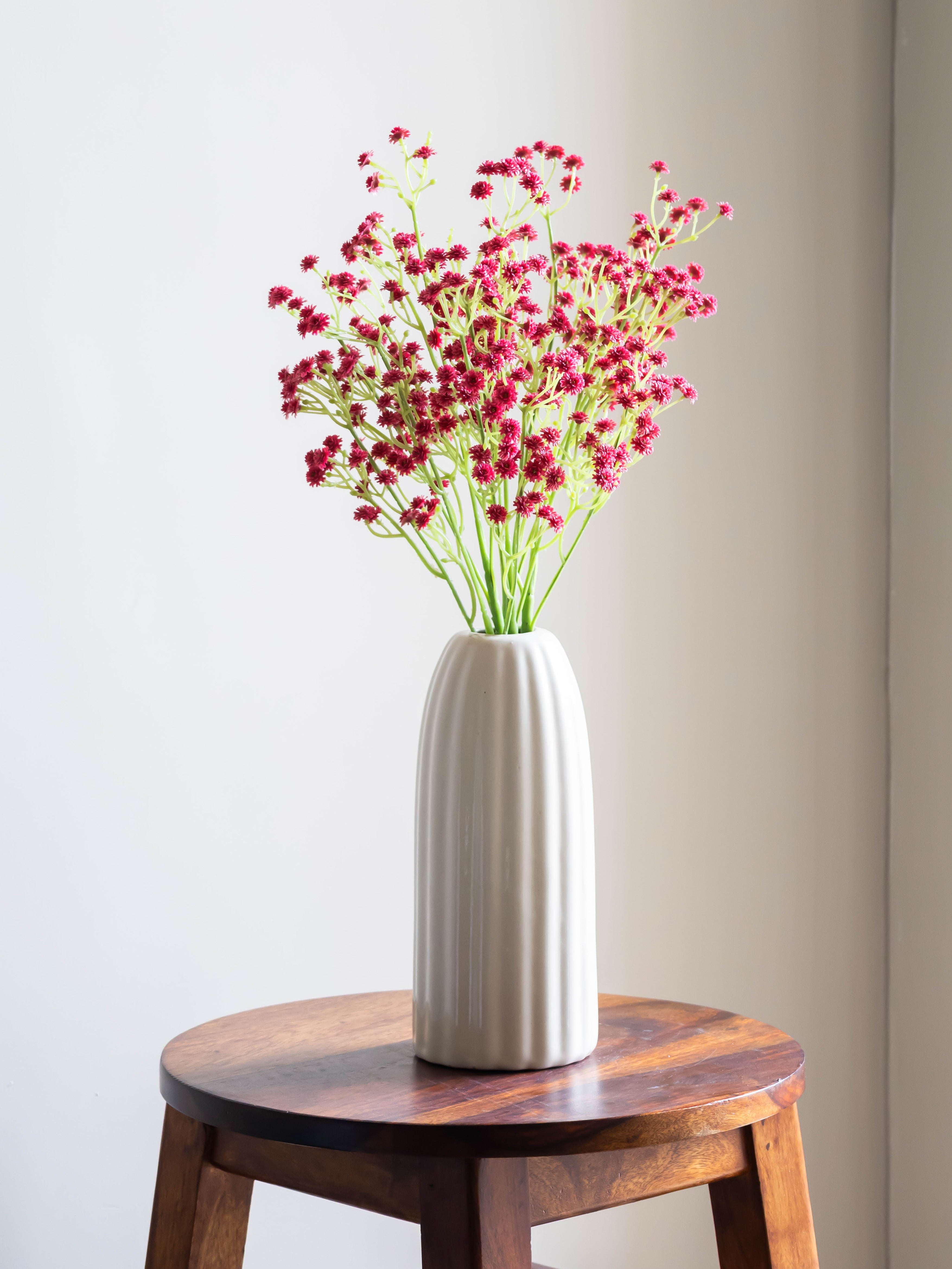 Artificial Gypsophila Flower Stick 52cm (Set of 5)