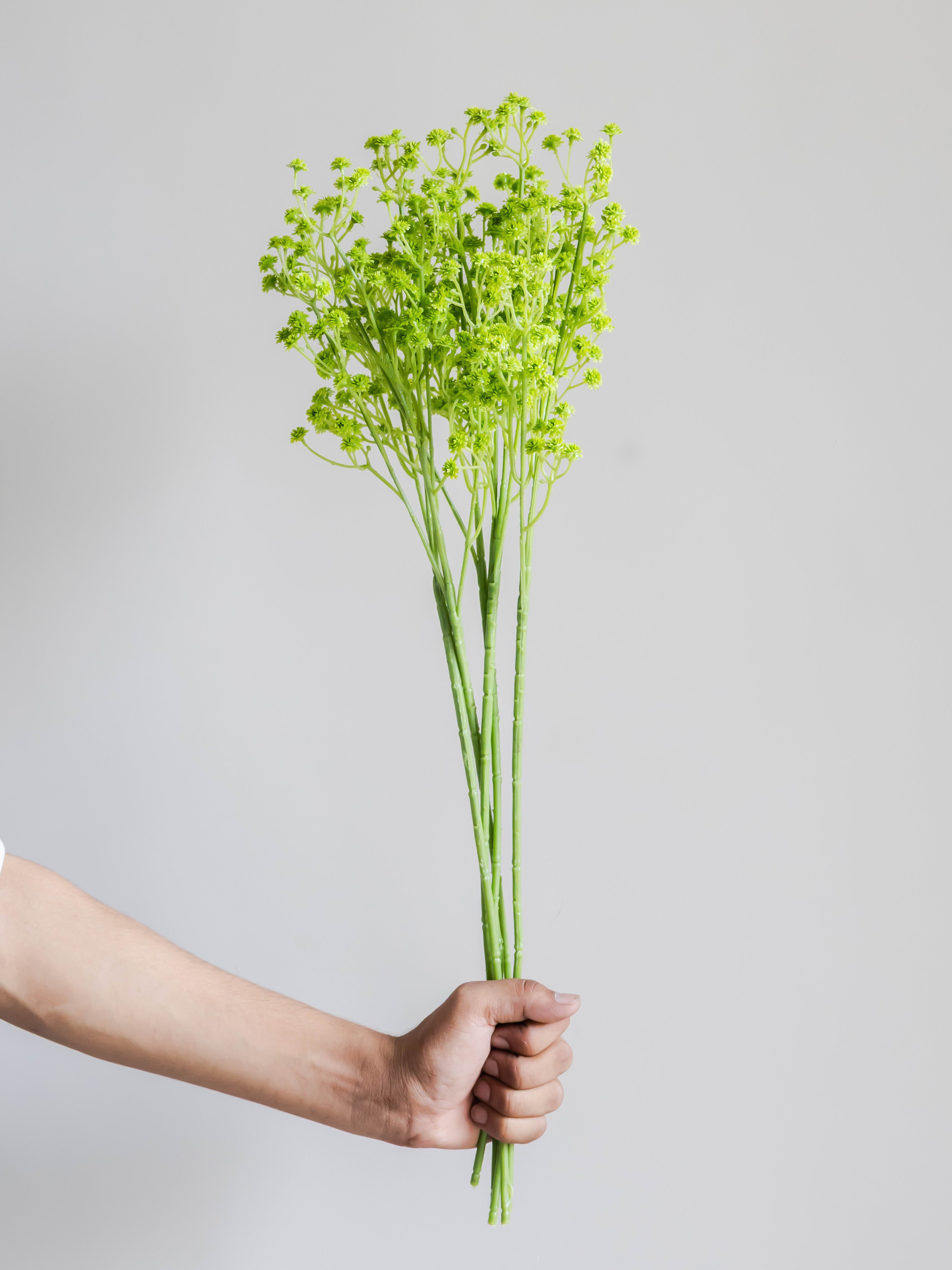 Artificial Gypsophila Flower Stick 52cm (Set of 5)