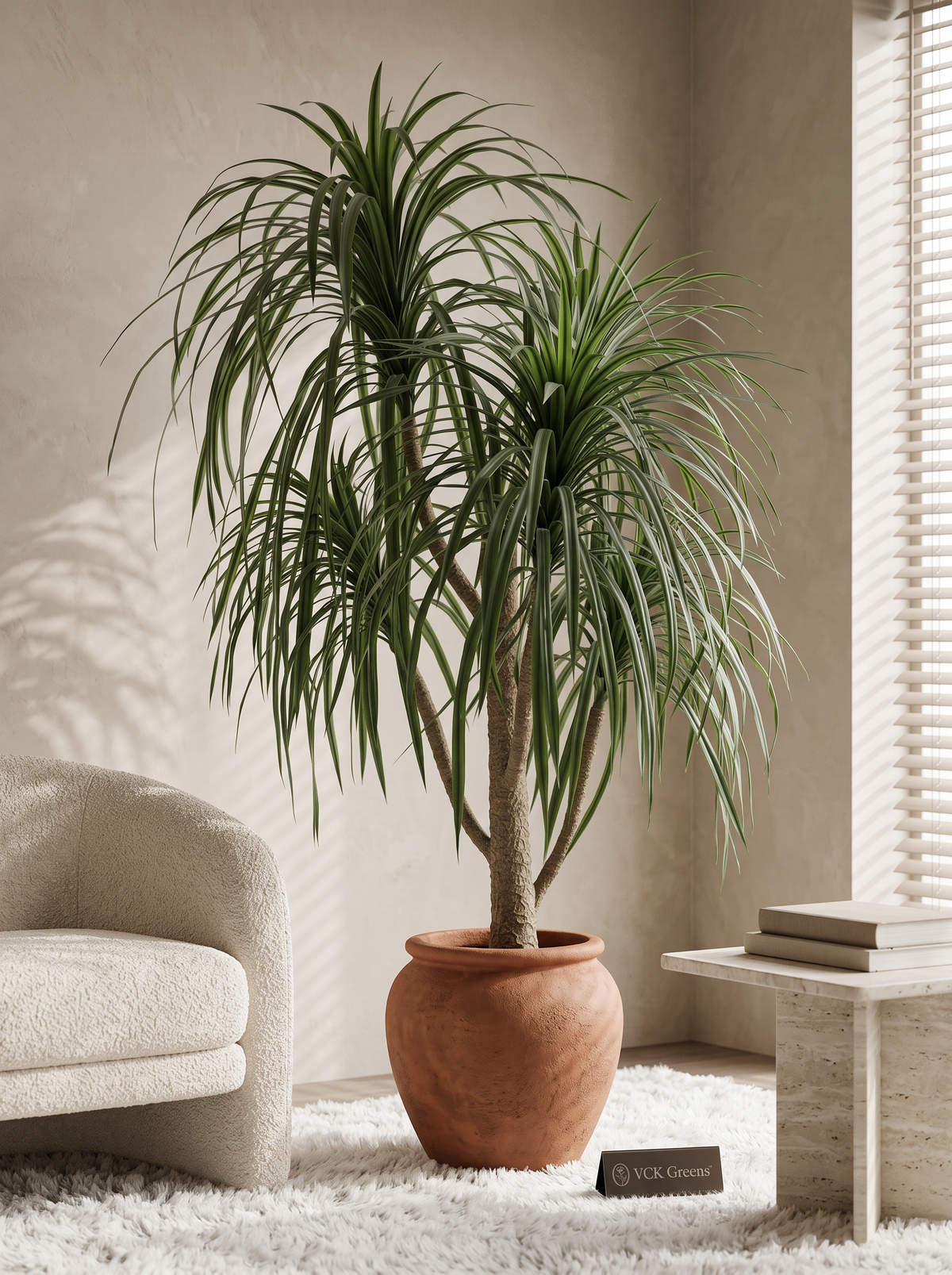 Artificial Draco Wild Crown Plant 7.2ft