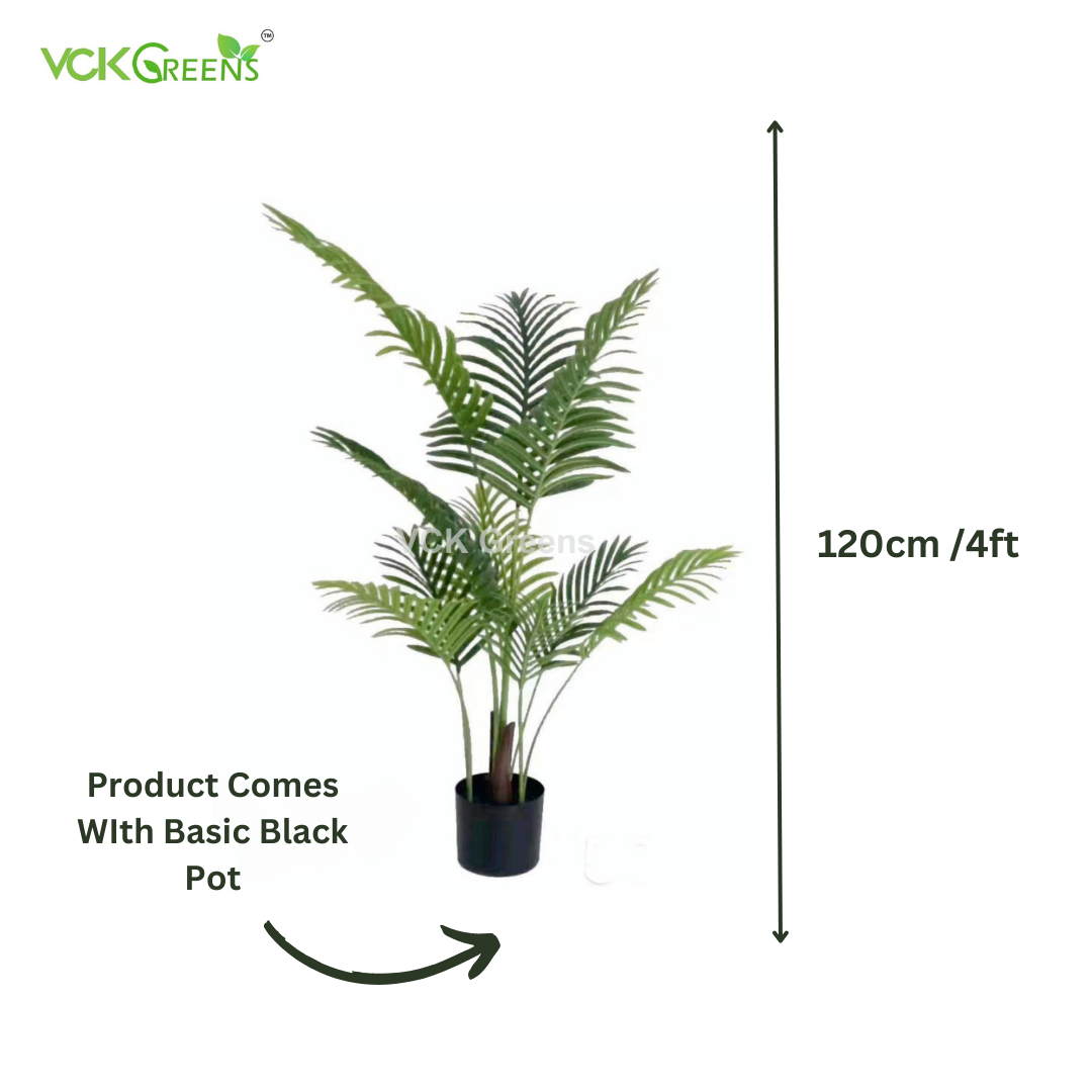 Artificial Areca Palm Plant 4ft With Pot