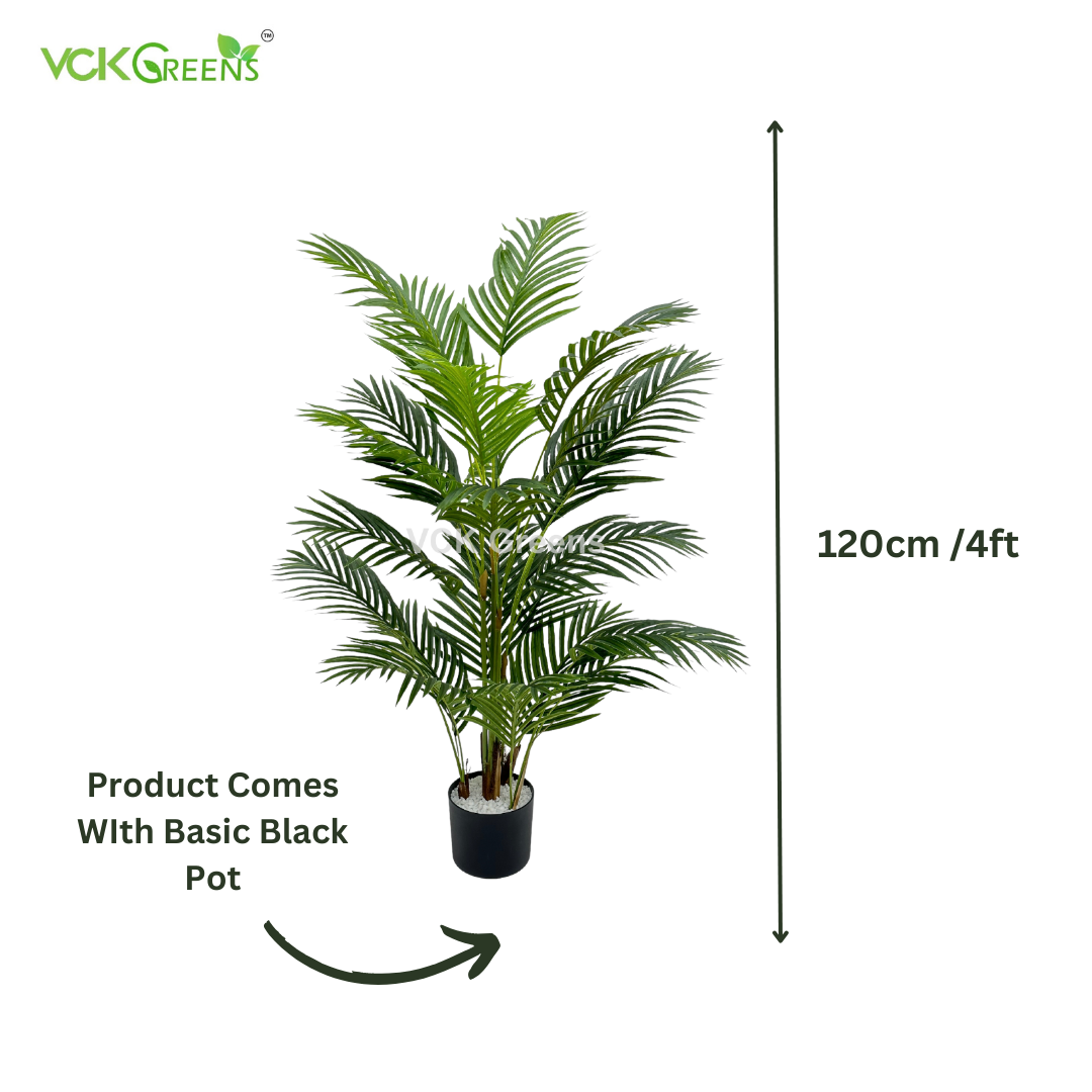 Artificial Areca Palm Plant 4ft With Pot