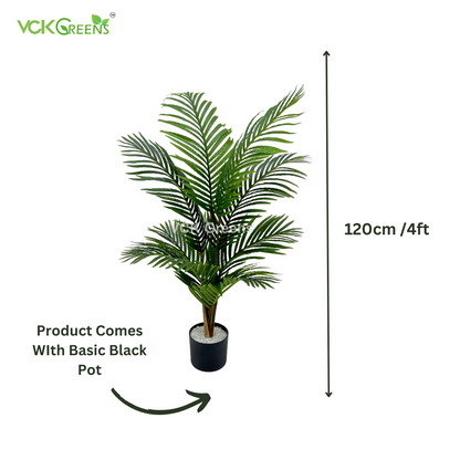 Artificial Areca Palm Plant 4ft With Pot