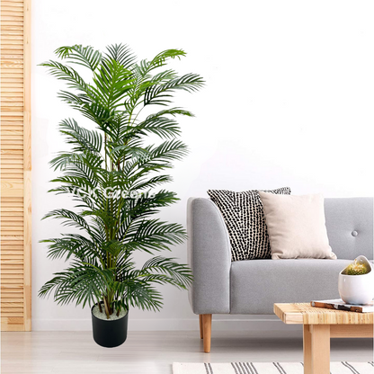 Artificial Areca Palm Plant 6ft With Pot