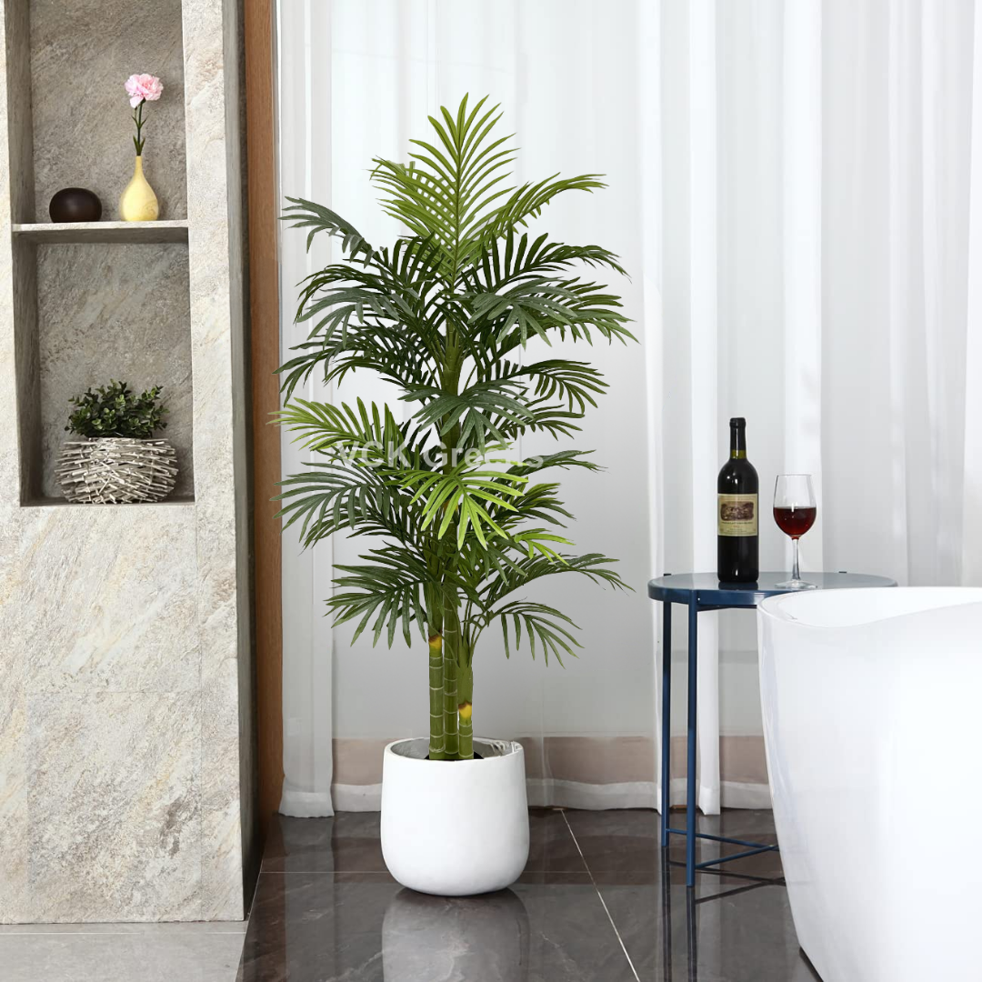 Artificial Areca Palm Plant 6ft With Pot