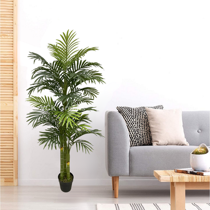 Artificial Areca Palm Plant 6ft With Pot