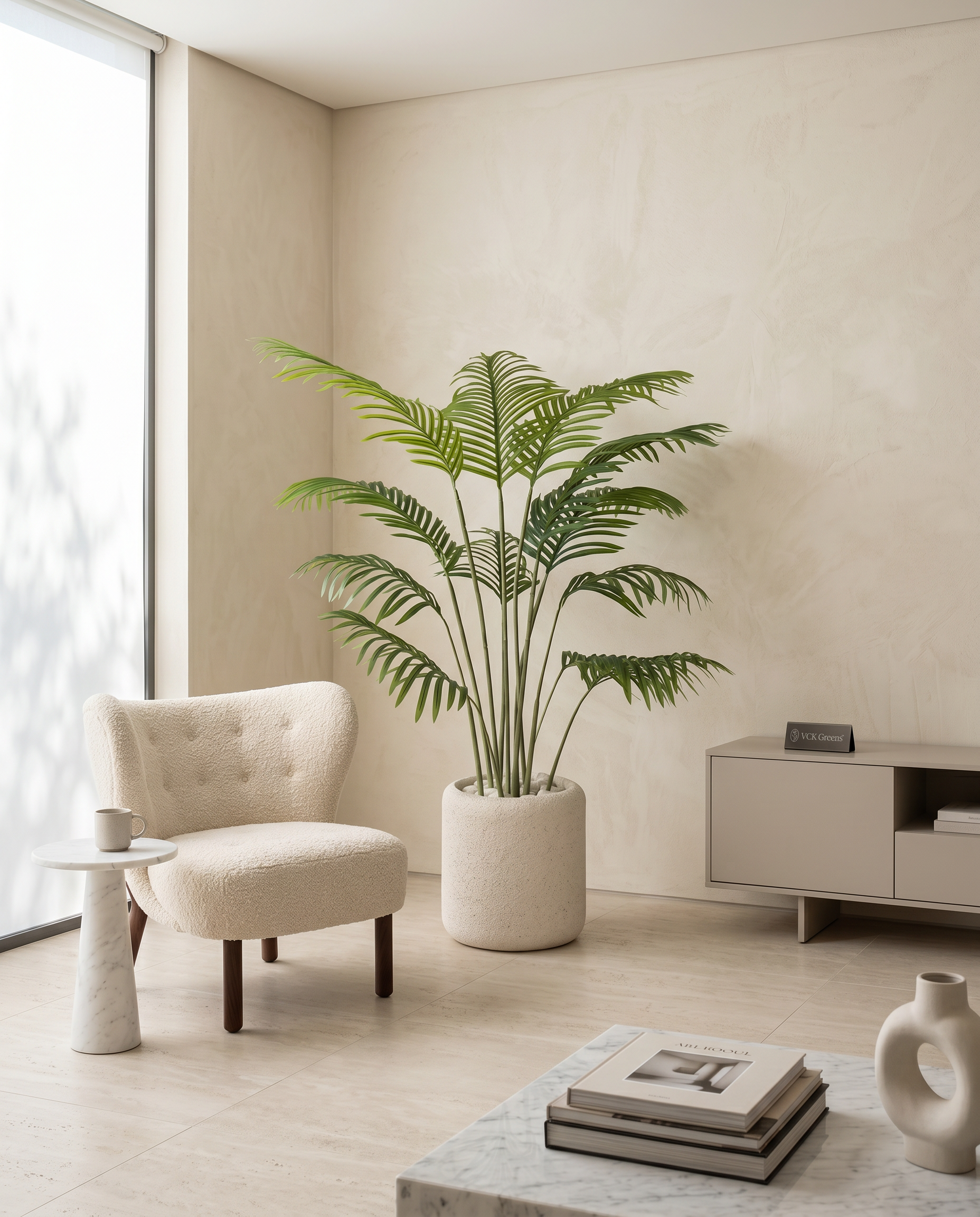 Artificial Areca Pam Plant 4.5ft