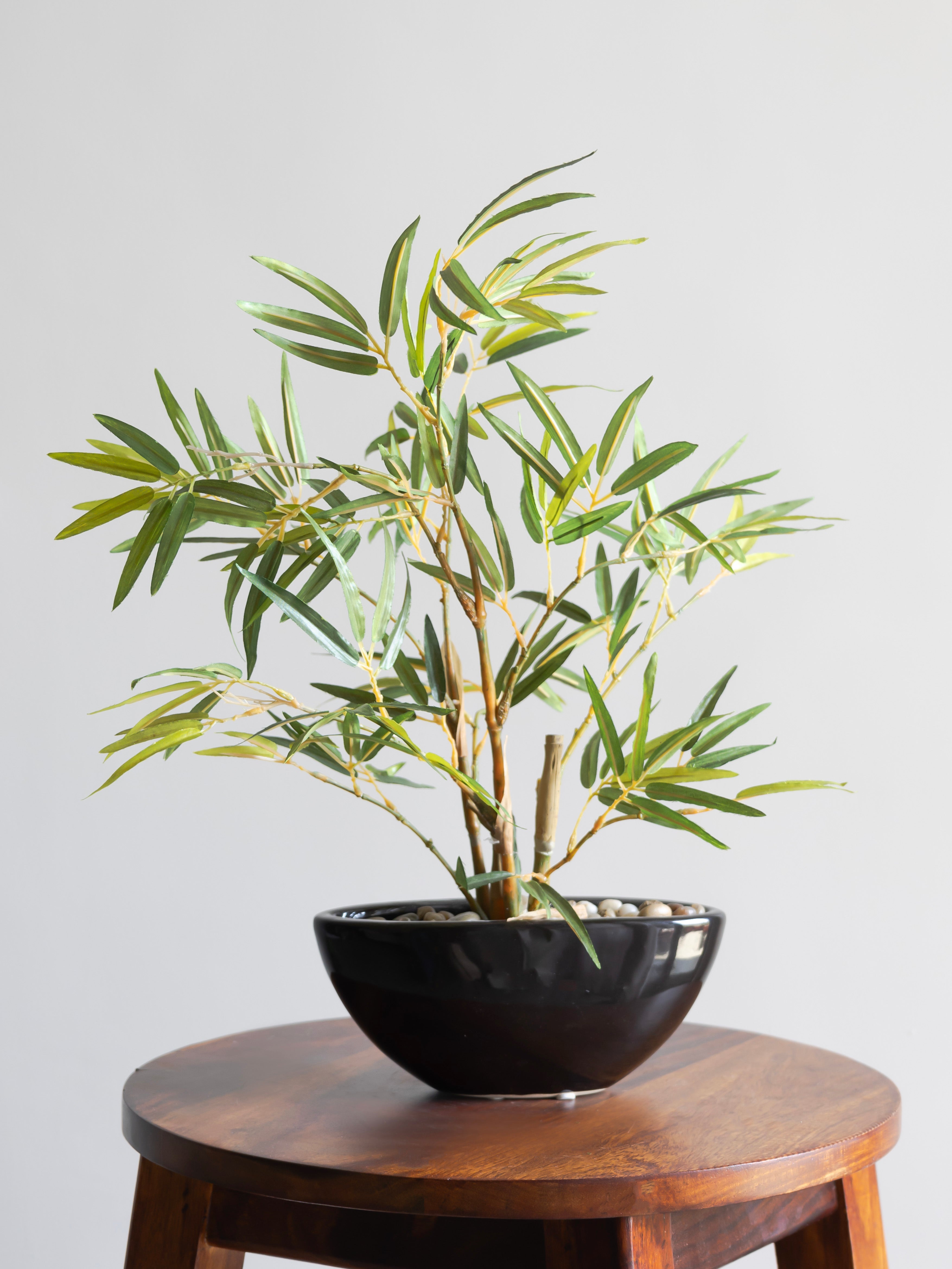 Artificial Bamboo Leaves Bonsai 1.3ft