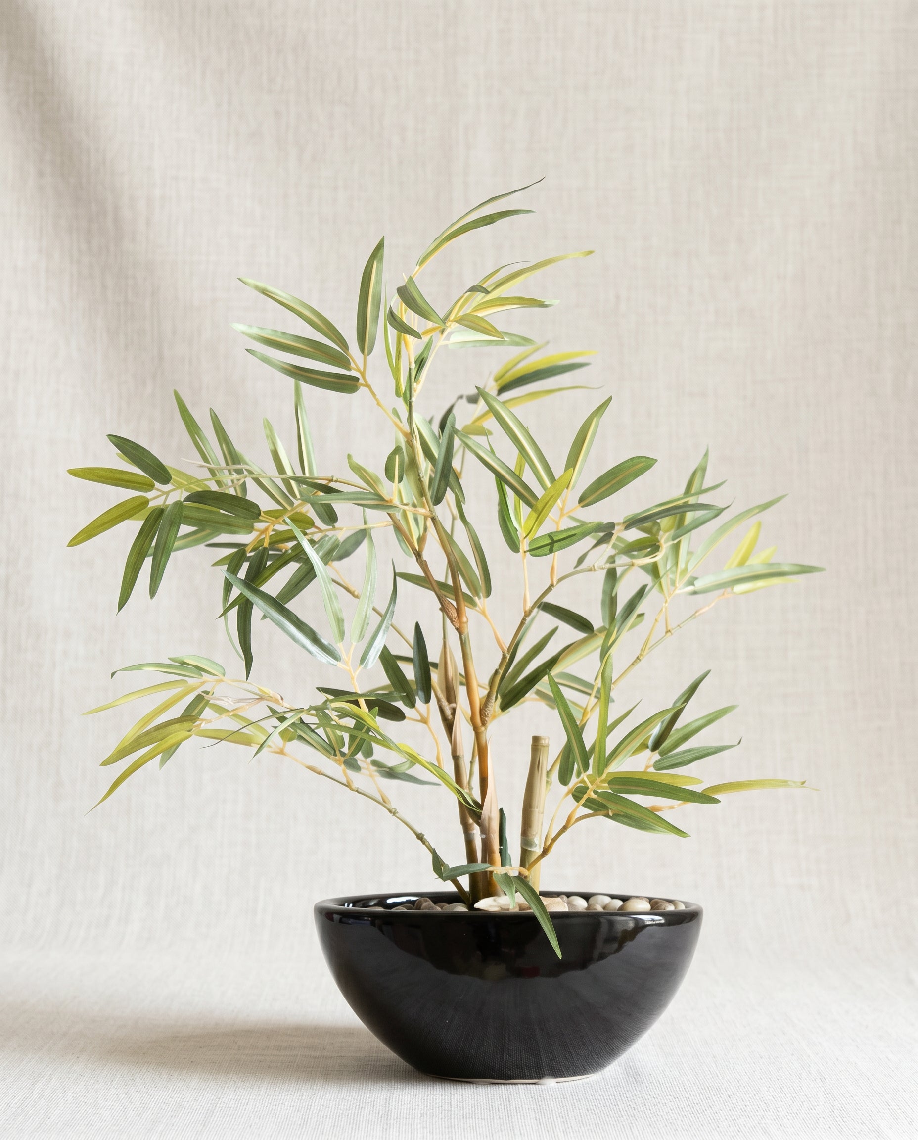 Artificial Bamboo Leaves Bonsai 1.3ft