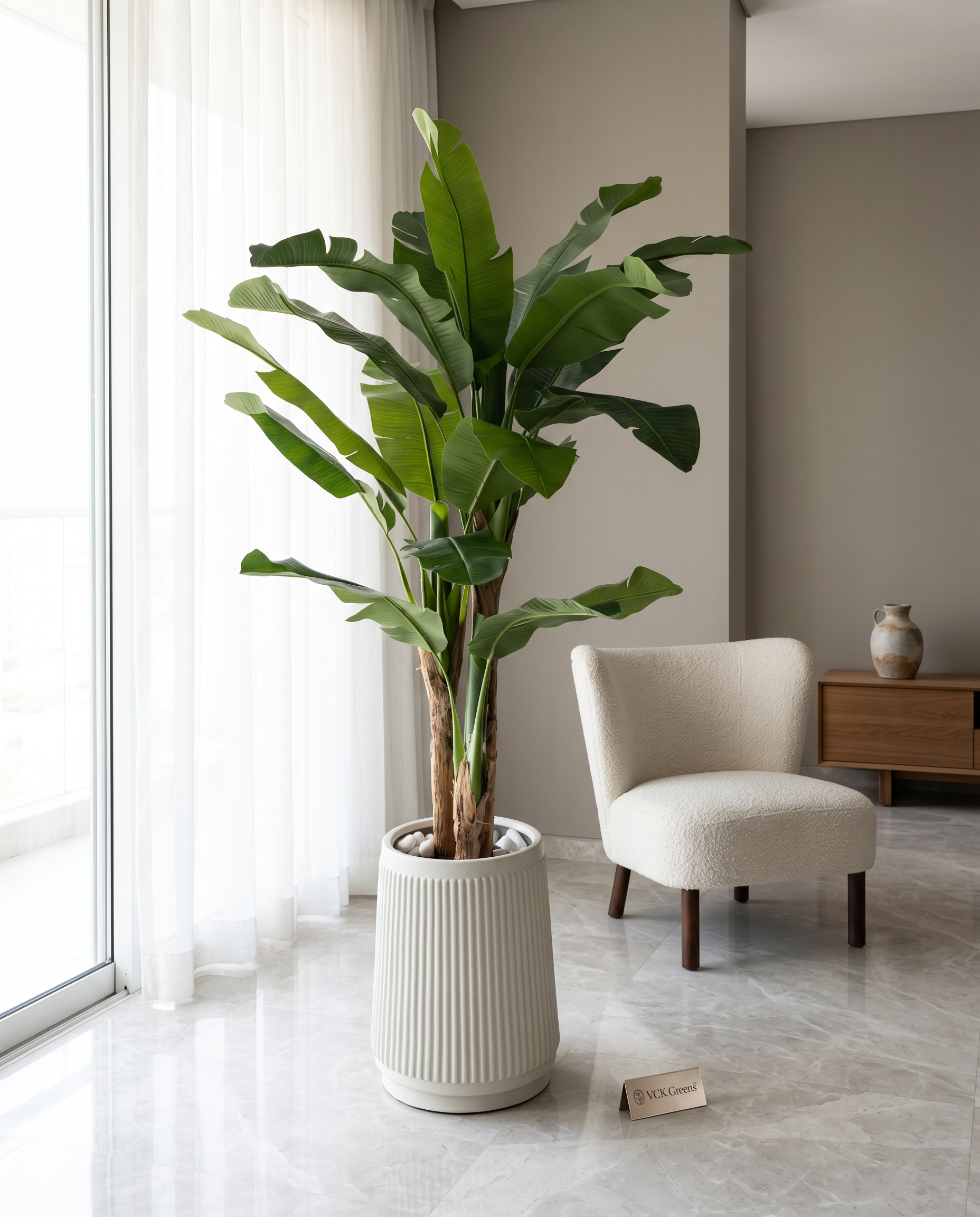 Artificial Tropical Banana Tree 6ft