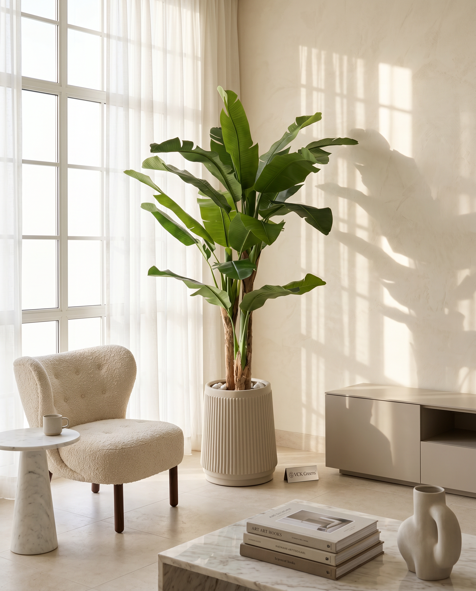 Artificial Tropical Banana Tree 6ft
