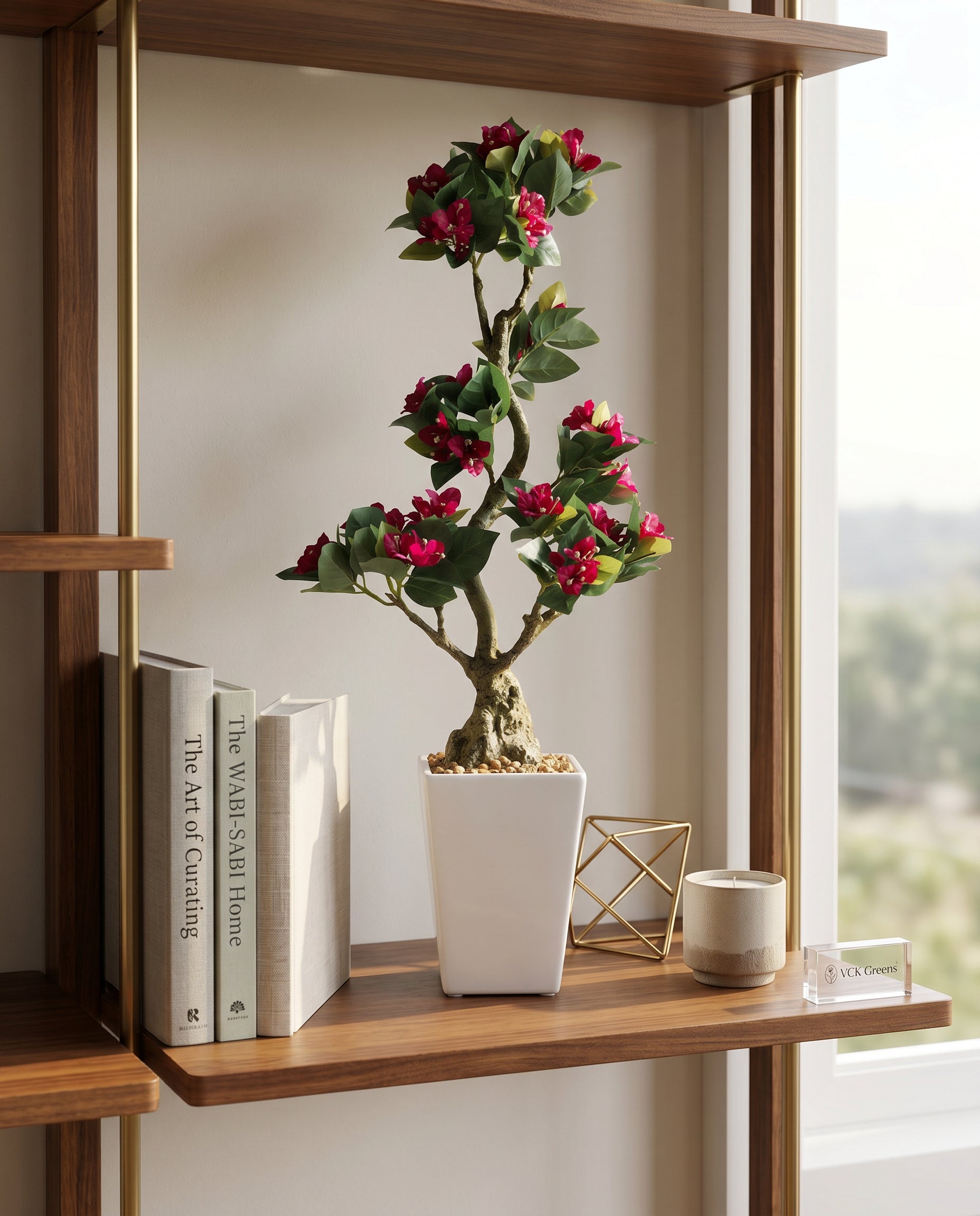 Artificial Bougainvillea Bonsai 2ft
