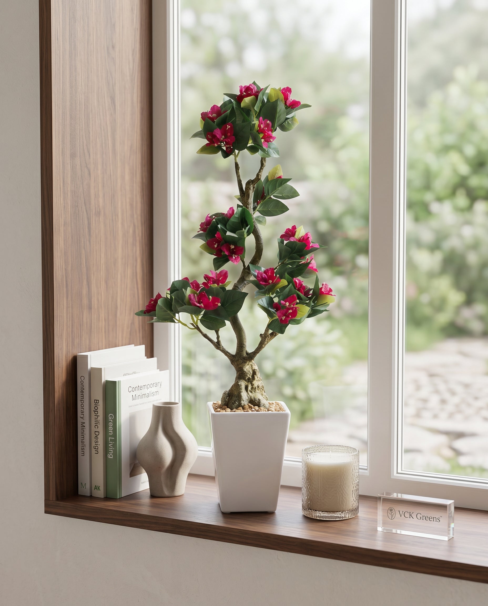 Artificial Bougainvillea Bonsai 2ft