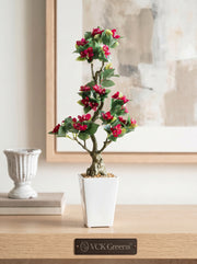 Artificial Bougainvillea Bonsai 2ft