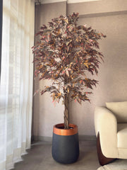 Artificial Coffee Canadian Maple Tree 6.5ft