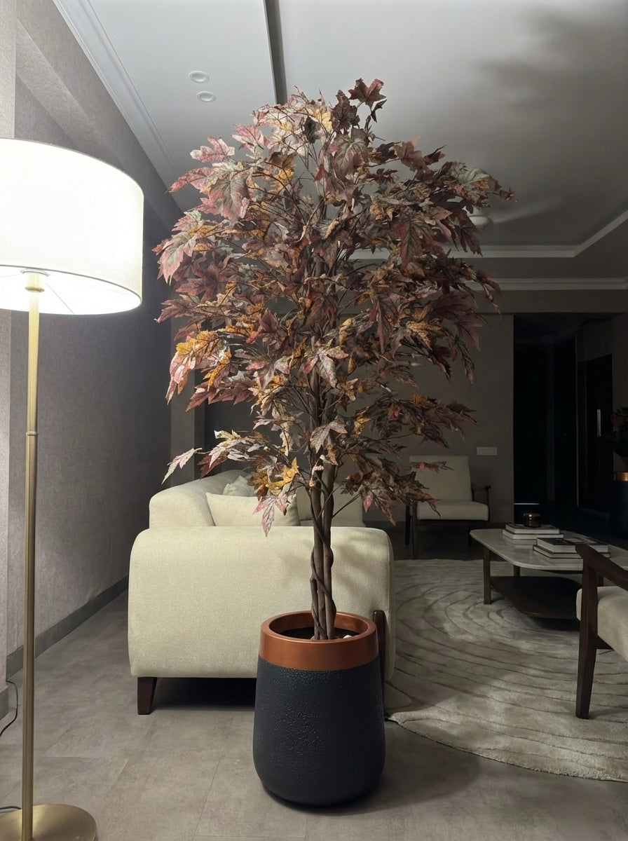 Artificial Coffee Canadian Maple Tree 6.5ft