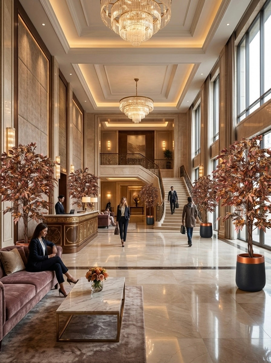 Artificial Coffee Canadian Maple Tree 6.5ft