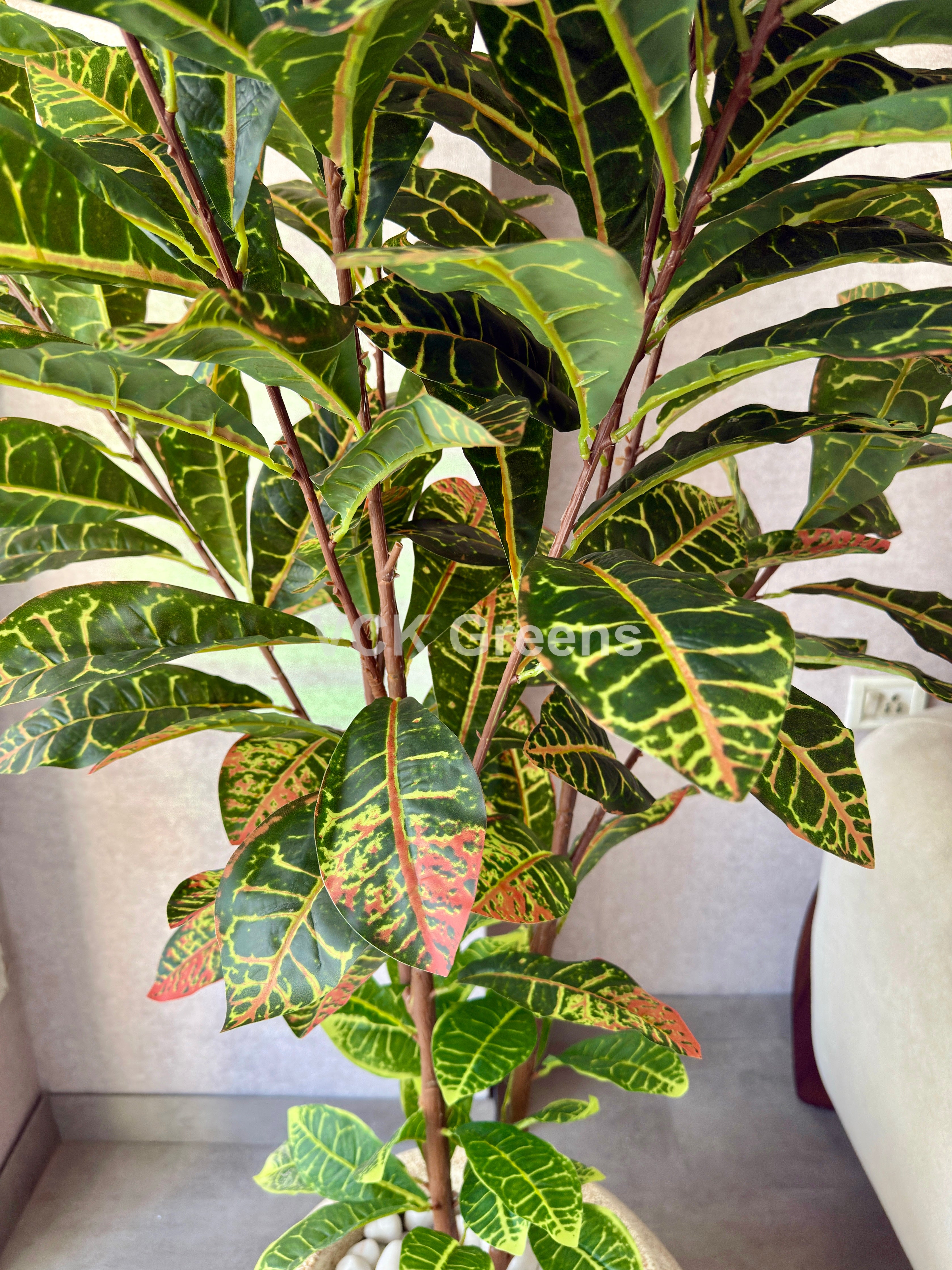 Artificial Croton Plant 5ft