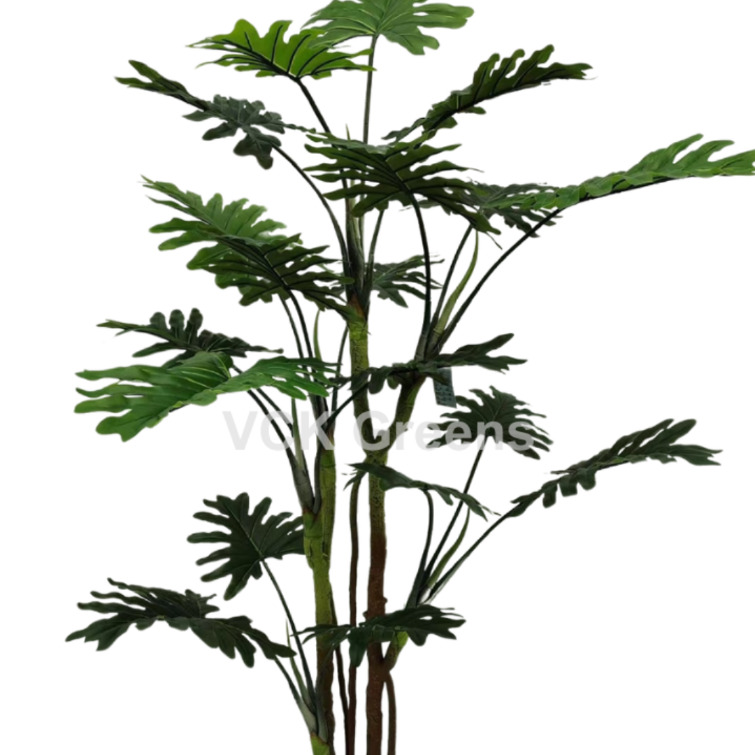 Artificial Cut Leaf Plant 6ft With Pot